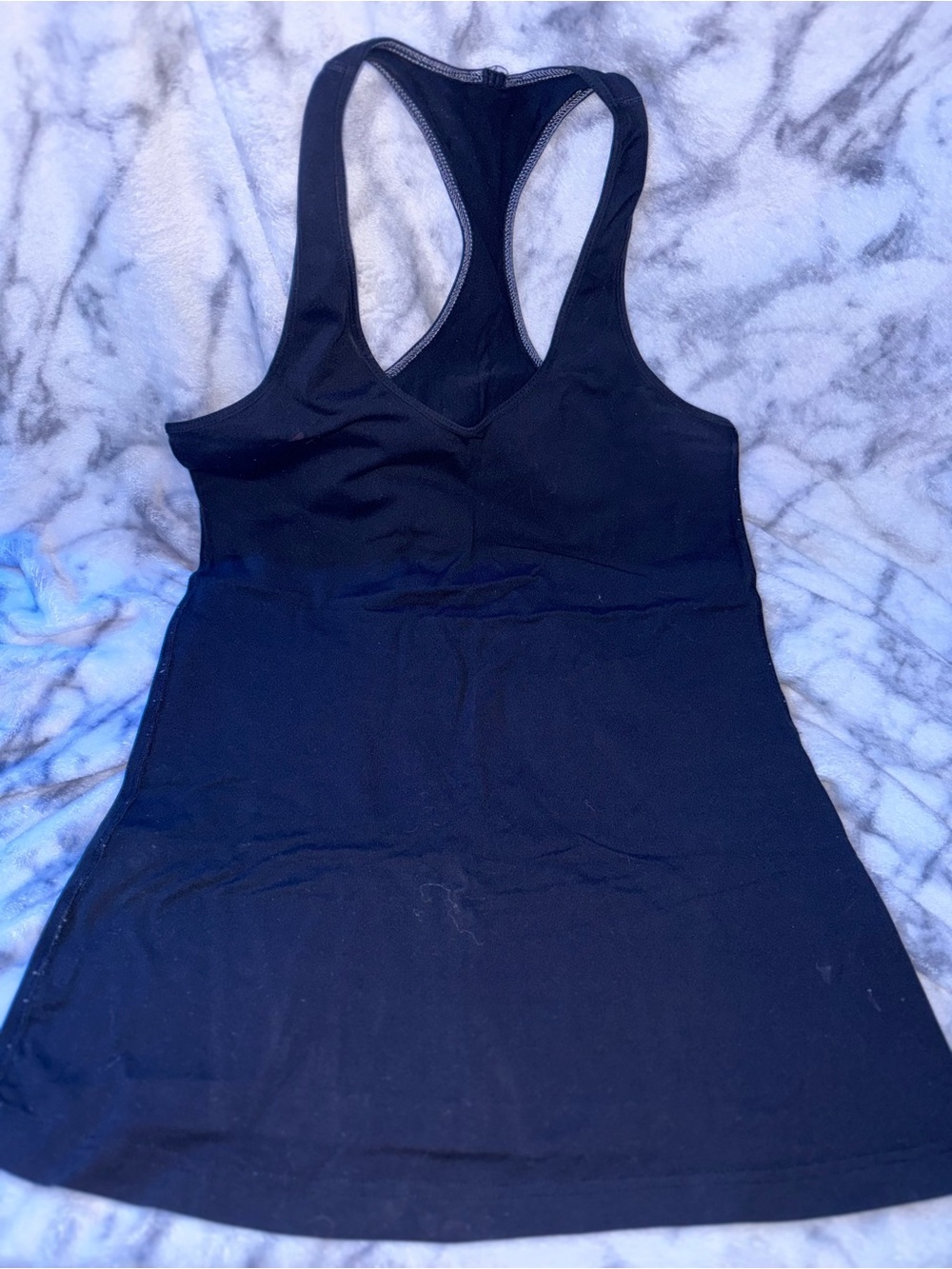 lululemon athletica Black Racerback Active Tank